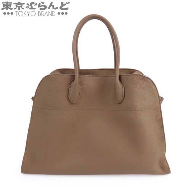 未使用 ザロウマルゴー15 ハンドバッグ THE ROW（ザ ロウ） SOFT MARGAUX 15 ハンドバッグ ボストンバッグ 鞄