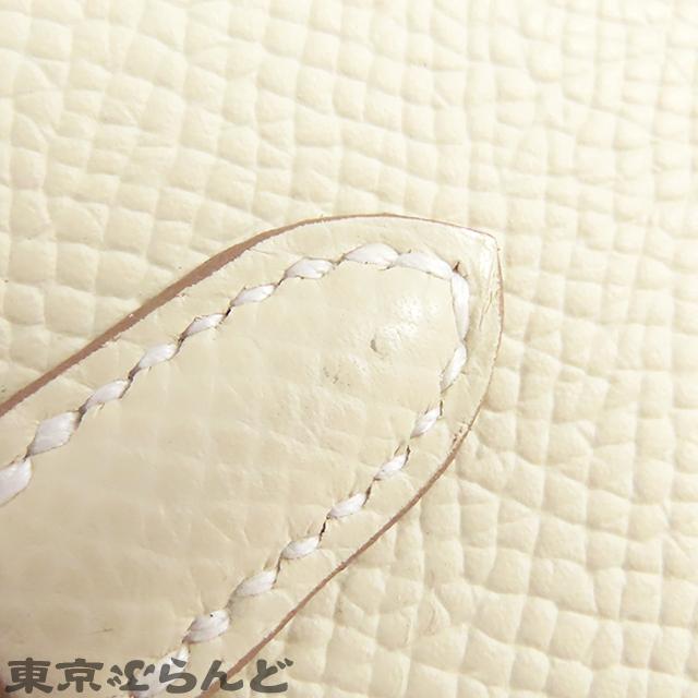 エルメス HERMES ケリートゥーゴー W刻印 クレ ゴールド金具 エプソン 長財布 ショルダーバッグ レディース 25XM 101833428の画像
