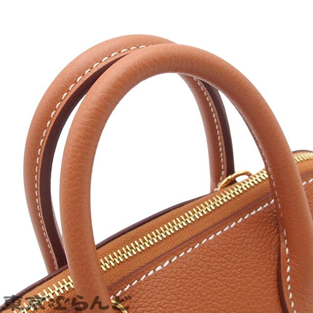 Sara♪　Hermes ボリード1923 ミニ　ゴールド　未使用 HERMES（エルメス） ボリード 1923 ミニ K刻印 ゴールド ゴールド金具