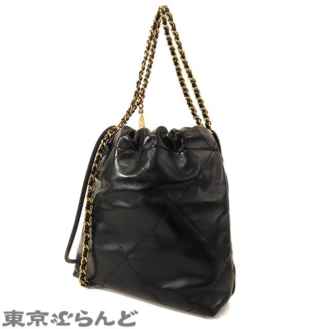 CHANEL（シャネル） シャネル22 AS3980 ブラック ゴールド金具