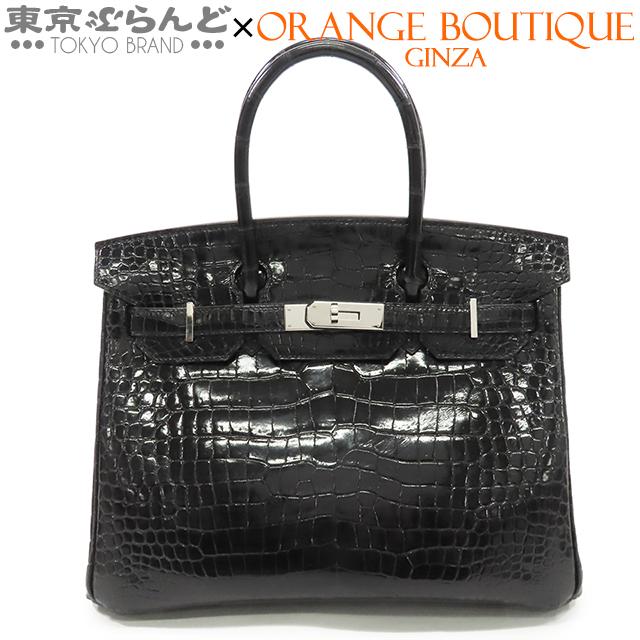 HERMES（エルメス） バーキン30 □R刻印 黒 ブラック シルバー金具