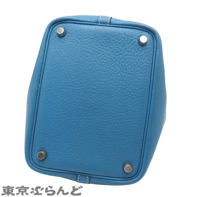 HERMES（エルメス） ピコタン PM □F刻印 ブルージーン シルバー金具