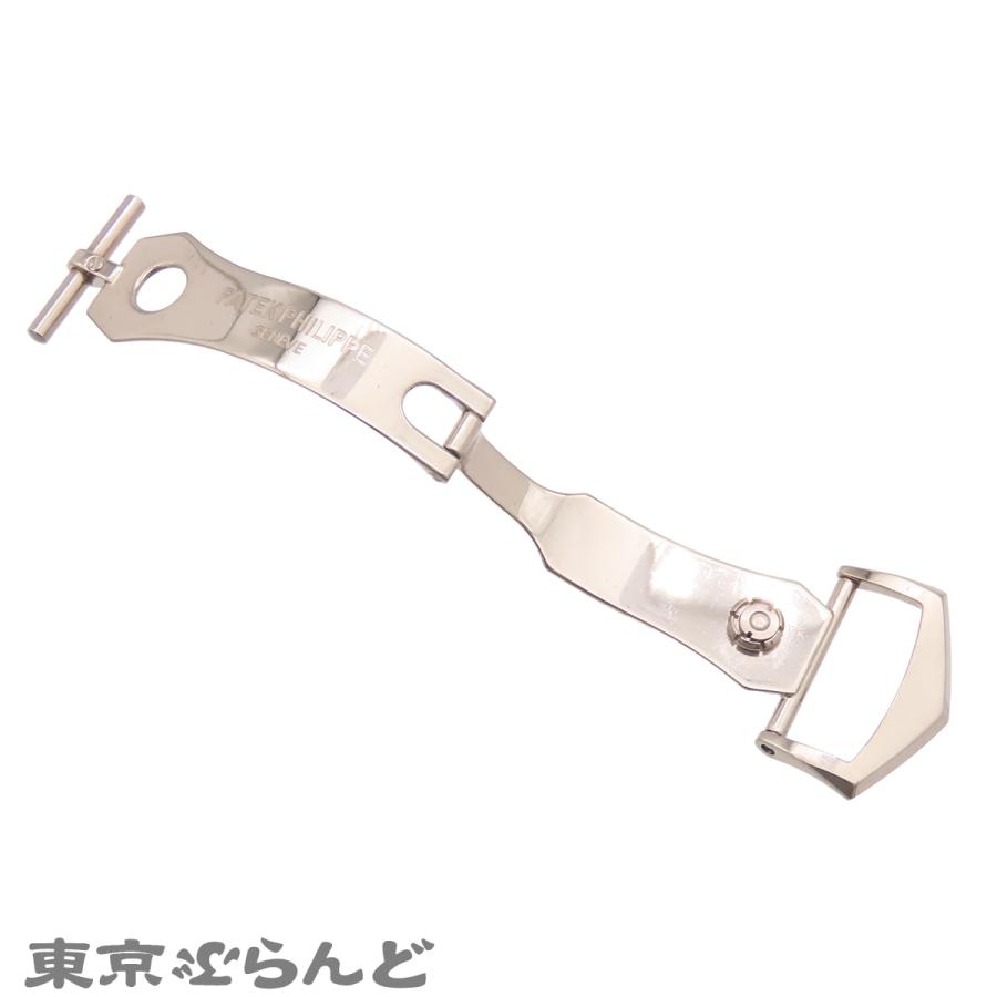パテックフィリップ PATEK PHILIPPE Dバックル ホワイトゴールド K18WG 純正 金無垢 ラグ幅16.8mm 腕時計小物 メンズ 101834811の画像