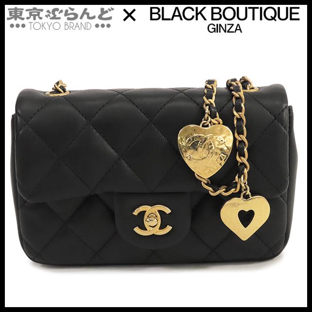 CHANEL（シャネル） ミニマトラッセ AS3456 ブラック 黒 ゴールド金具