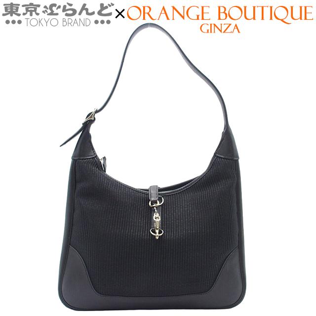 HERMES（エルメス） トリム31 □D刻印 ブラック シルバー金具