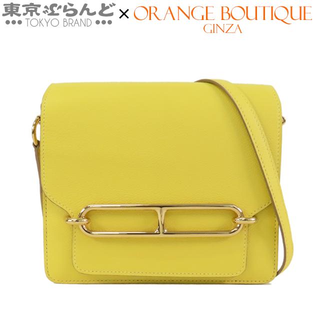 HERMES（エルメス） サックロウリス ミニ Y刻印 ライム シルバー金具