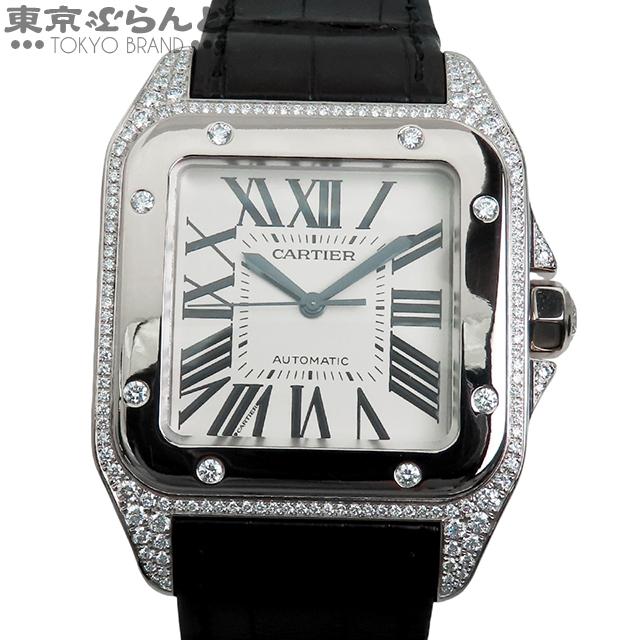 Cartier（カルティエ） サントス100LM WM500451 ホワイト K18WG