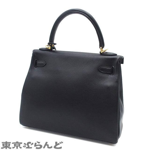 HERMES（エルメス） ケリー25 K刻印 ブラック ゴールド金具 ヴォー
