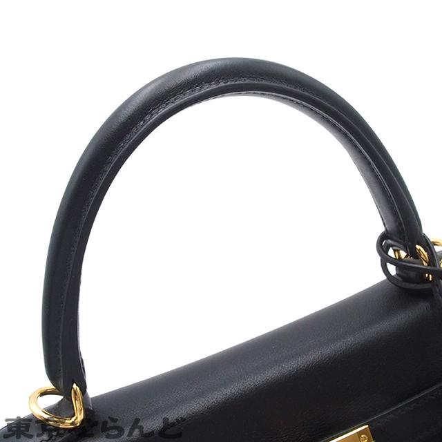 お値下げ☆HERMES  ショルダーケリー　1　黒＆G金具　極美 HERMES - お値下げ☆HERMES ショルダーケリー 1 黒＆G金具 極美の通販
