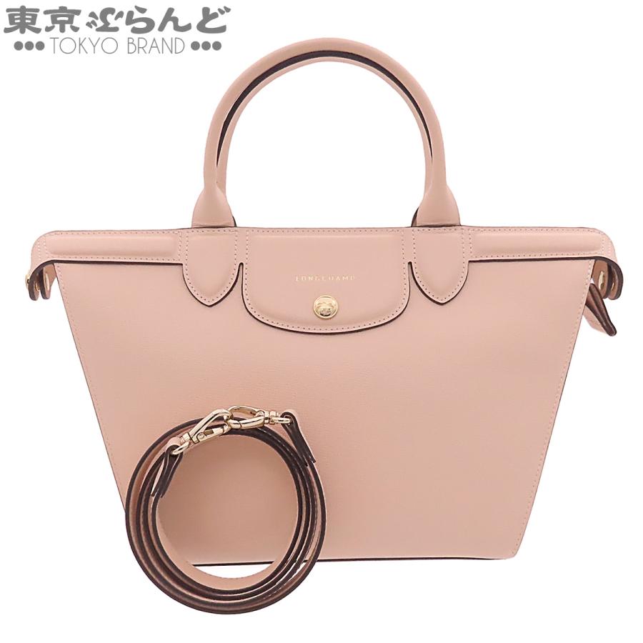 ロンシャン ルプリアージュ エリタージュ ハンドバッグ 2way ショルダー LONGCHAMP（ロンシャン） ルプリアージュ エリタージュ ピンク レザー
