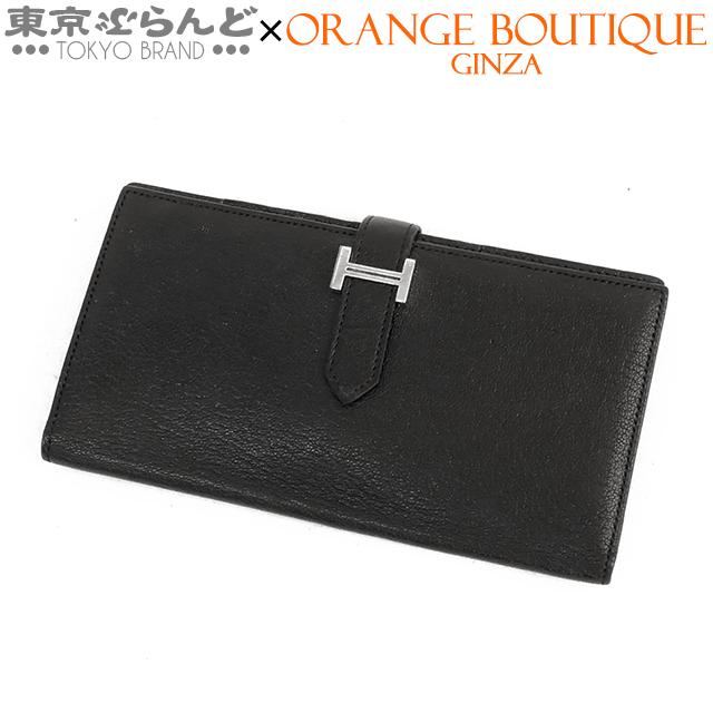 HERMES（エルメス） ベアン スフレ C刻印 ブラック 黒 シルバー金具