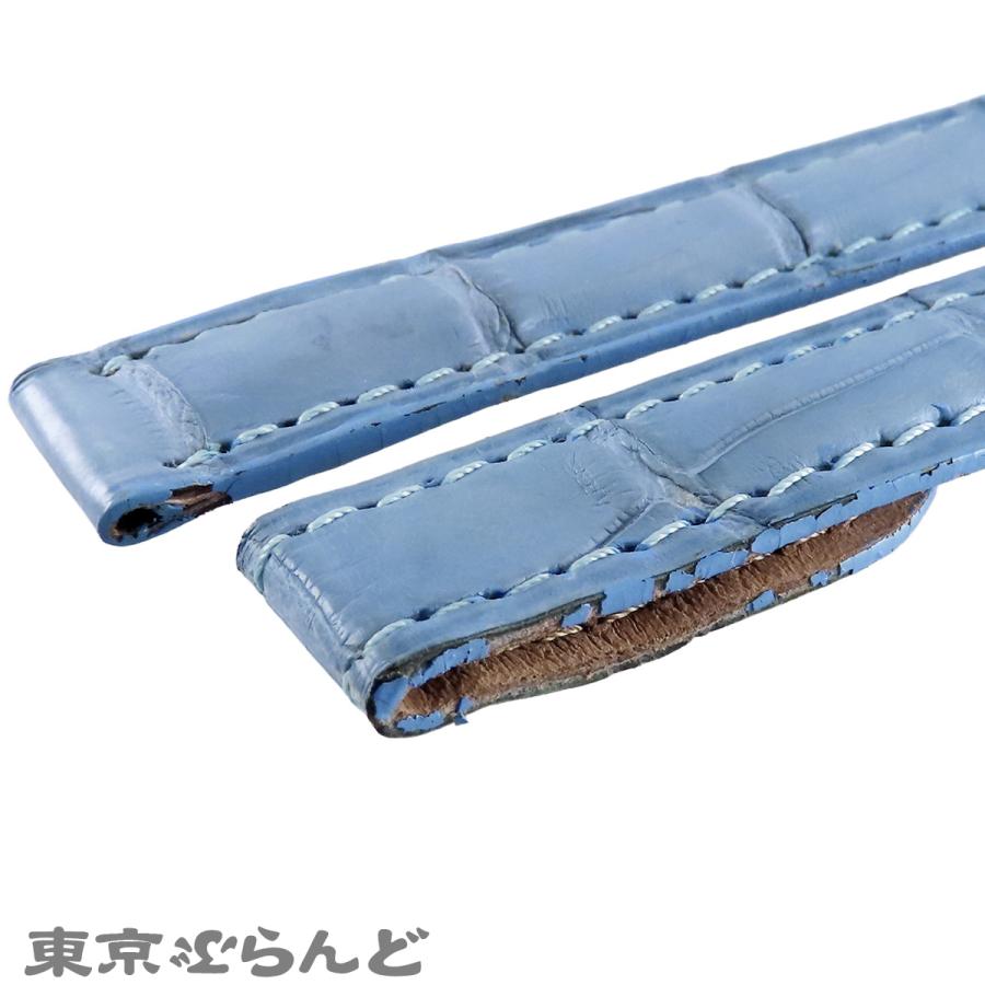 Cartier（カルティエ） 純正レザーベルト KD28FM44 パステルブルー