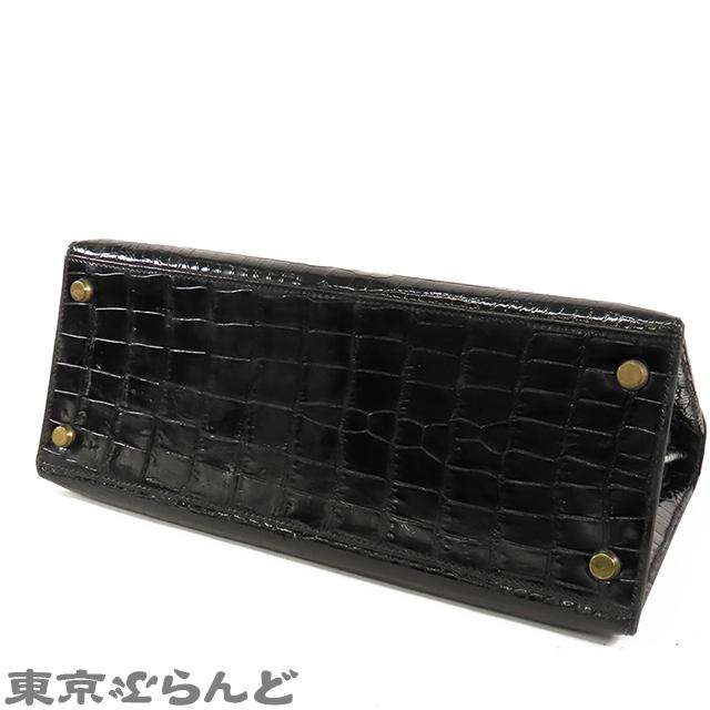HERMES（エルメス） ケリー 28 〇F刻印 ブラック 黒 ゴールド金具