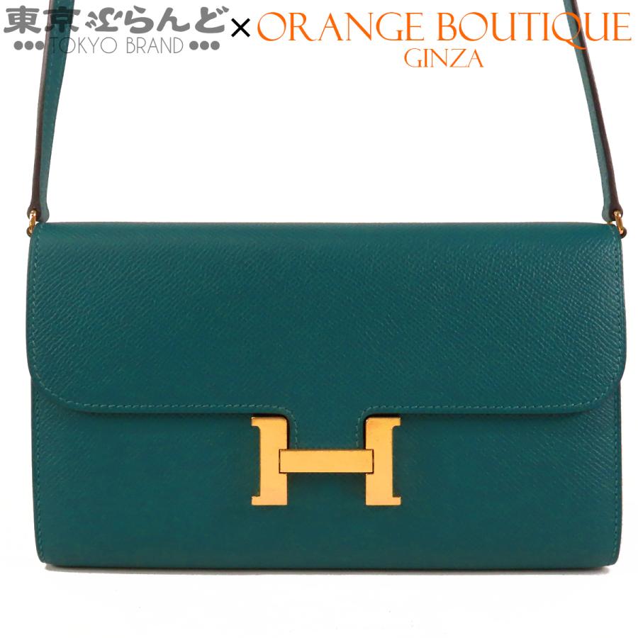 エルメス HERMES コンスタンス ロング トゥーゴー ショルダーバッグ バッグ レザー カーフ（牛革） ヴォーエプソン ヴォーエプソン U刻印（2022年製造） レディース ブラック系 【中古】 HERMES（エルメス） コンスタンス ロング トゥーゴー U刻印 ヴェール