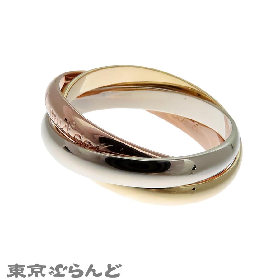 Cartier（カルティエ） トリニティリング スリーカラーゴールド K18PG