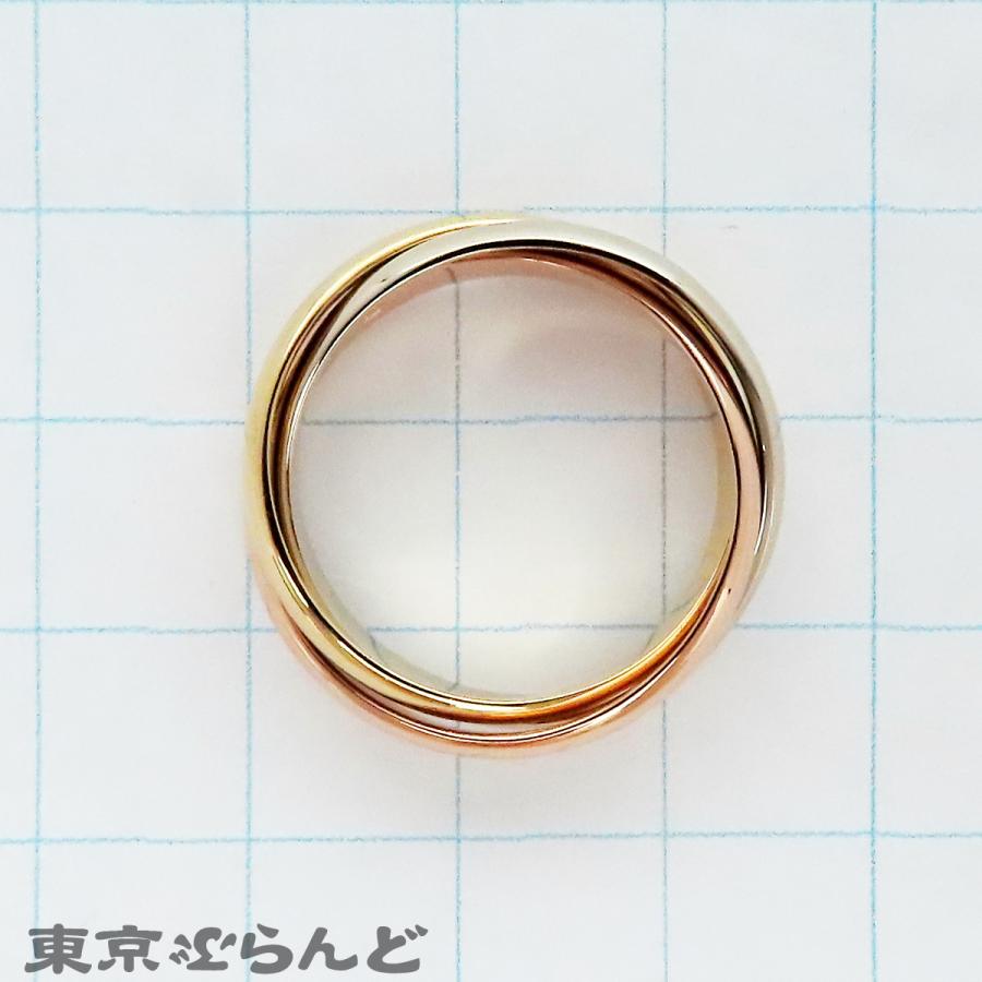 Cartier（カルティエ） トリニティリング スリーカラーゴールド K18PG