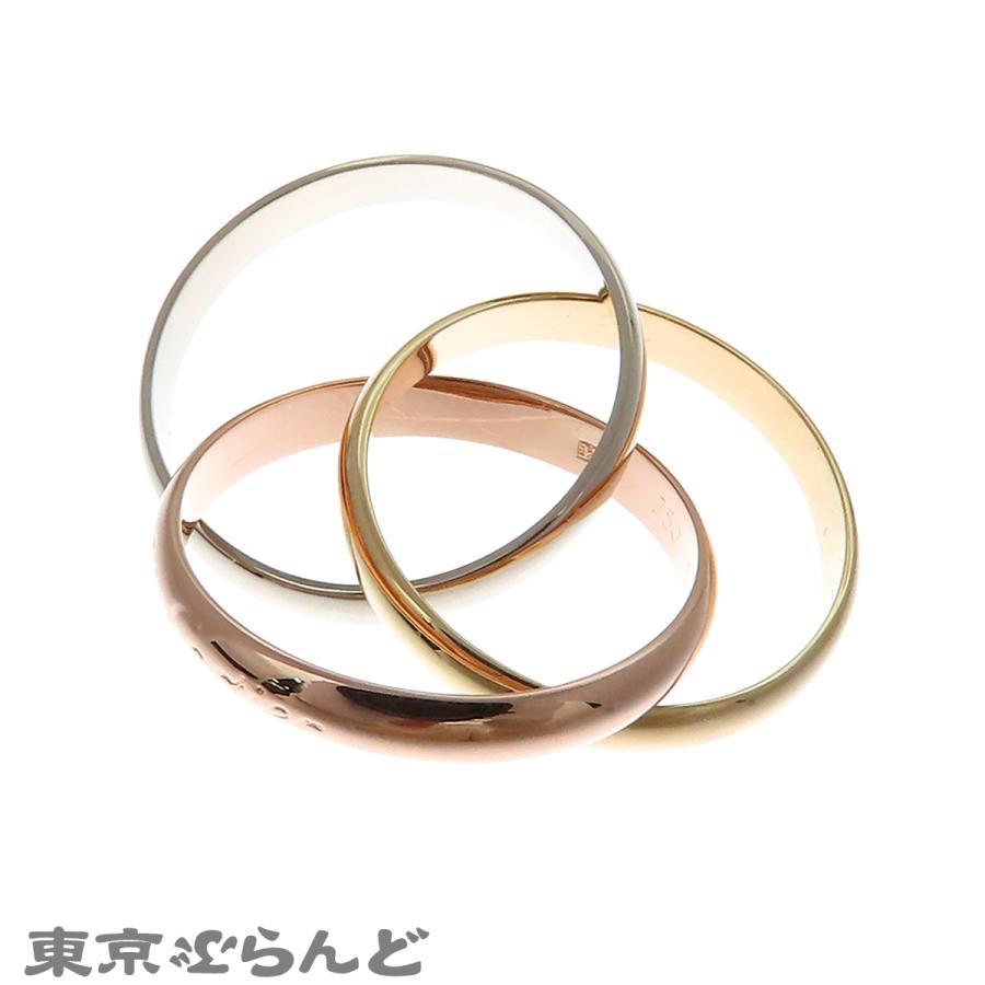 Cartier（カルティエ） トリニティリング スリーカラーゴールド K18PG