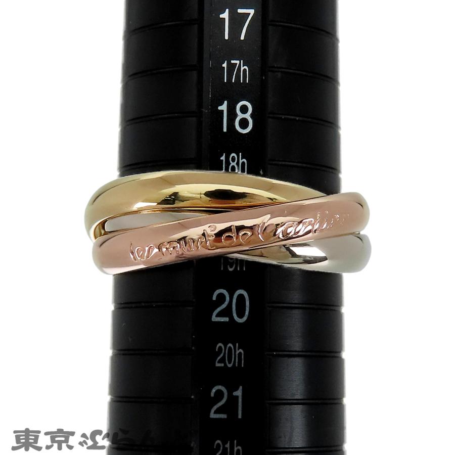 Cartier（カルティエ） トリニティリング スリーカラーゴールド K18PG