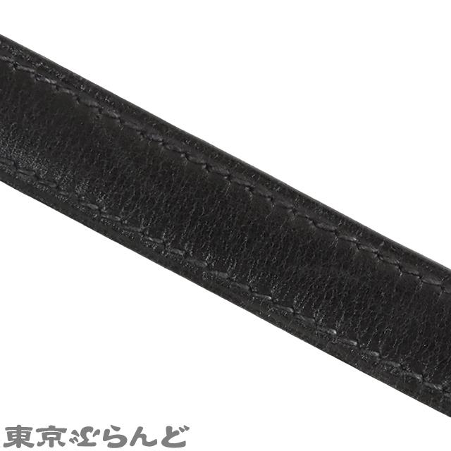 HERMES ショルダーストラップ ブラック ゴールド金具　ケリー用 HERMES（エルメス） ショルダーストラップ ブラック 黒 ゴールド金具