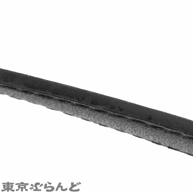 HERMES（エルメス） ショルダーストラップ ブラック 黒 ゴールド金具