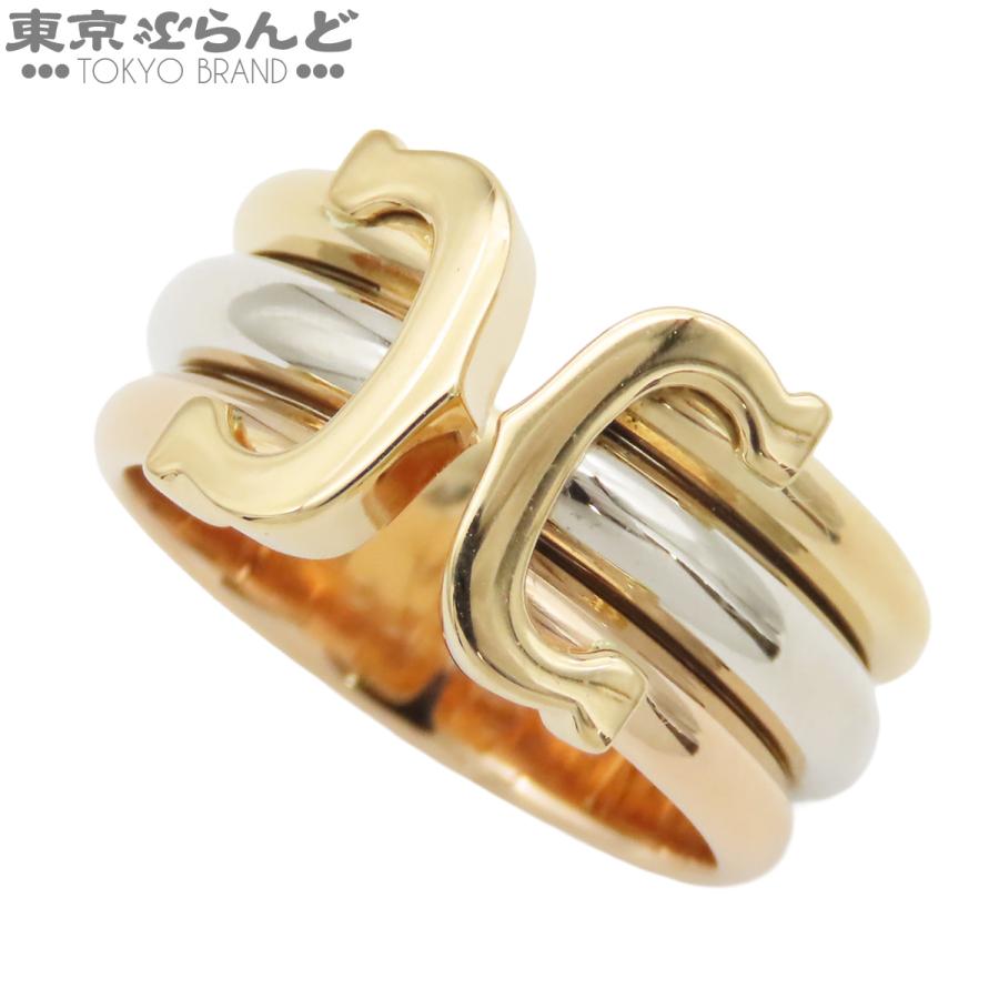 Cartier（カルティエ） リング 指輪 2C リング スリーカラーゴールド