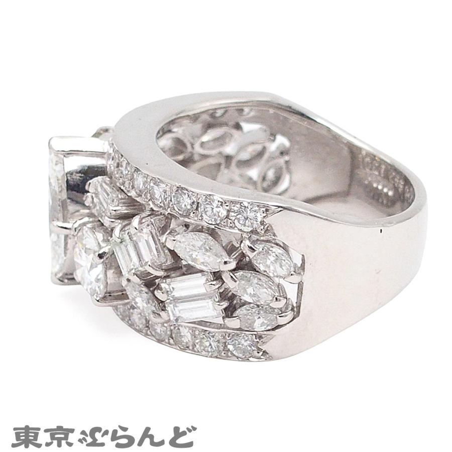 ダイヤモンド リング プラチナ Pt900 1.027ct 0.440ct 2.88ct 13.5号