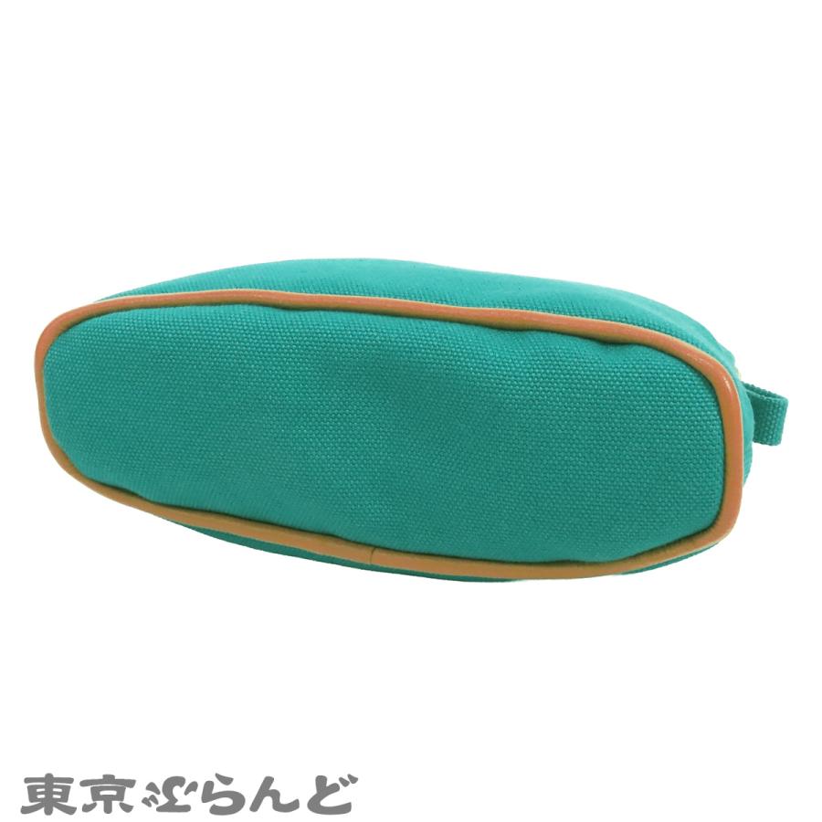 HERMES（エルメス） ボリードポーチ ミニミニ アクアティーク グリーン