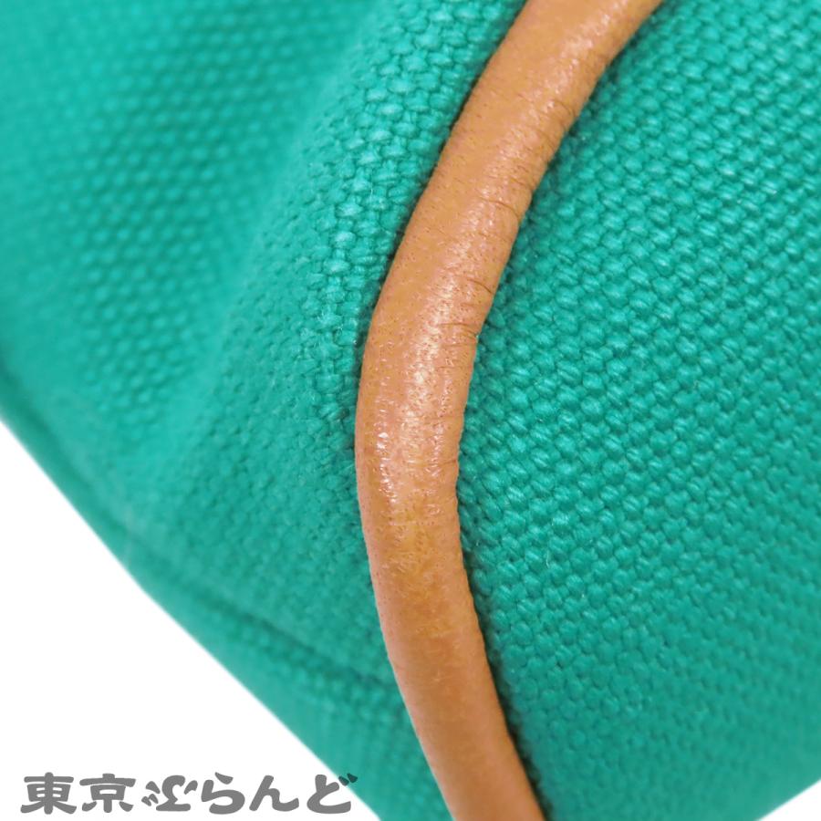 HERMES（エルメス） ボリードポーチ ミニミニ アクアティーク グリーン