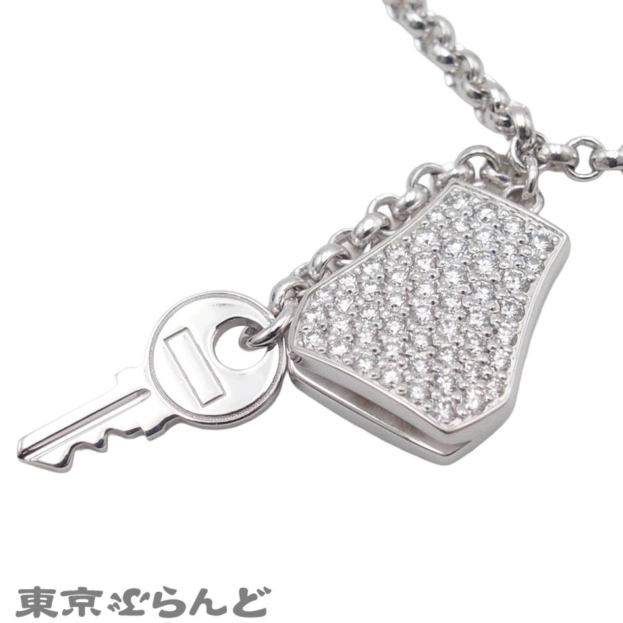 HERMES（エルメス） ケリークロシェット PM ホワイトゴールド K18WG 