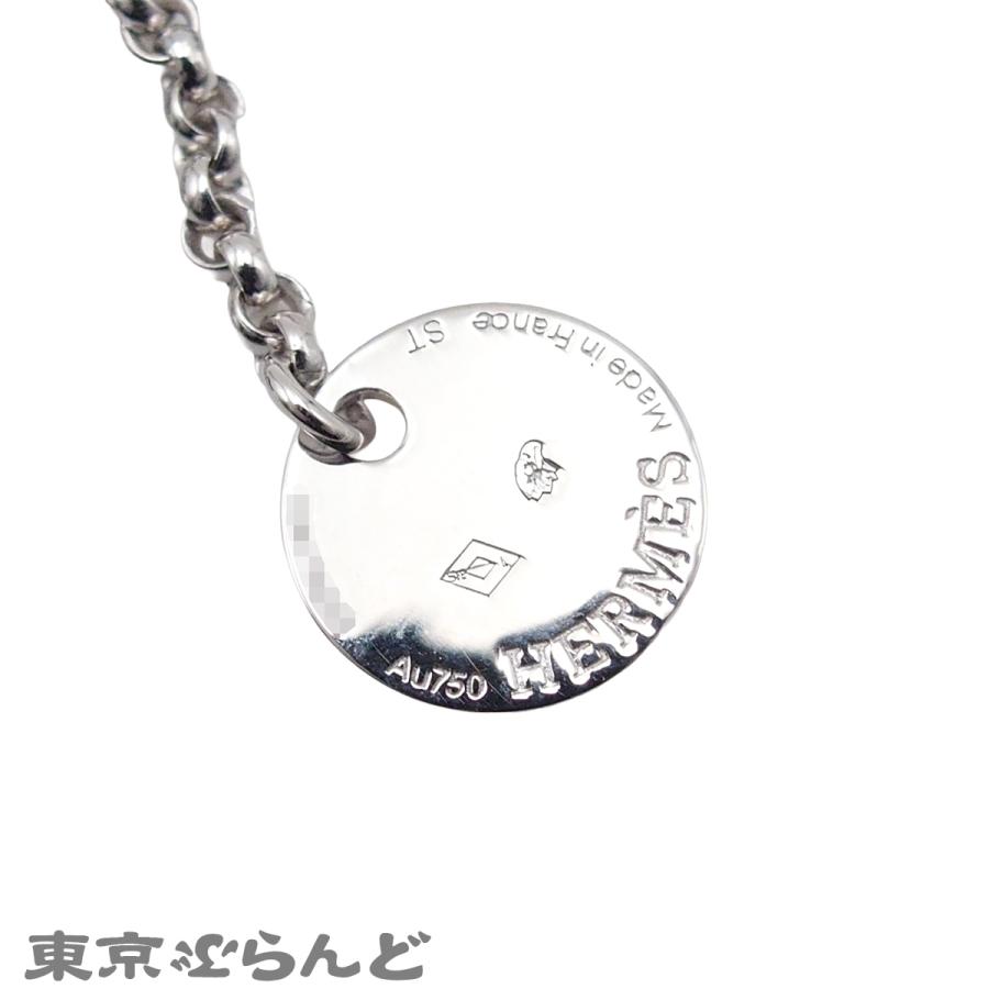 HERMES（エルメス） ケリークロシェット PM ホワイトゴールド K18WG 
