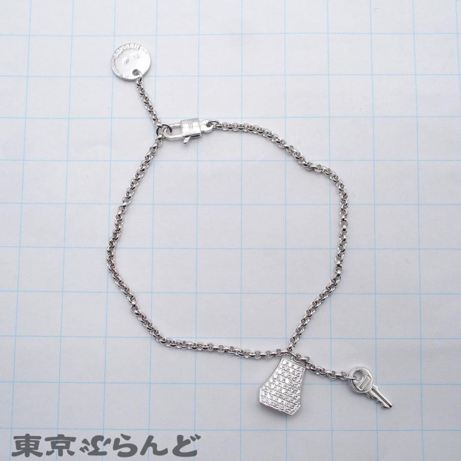 HERMES（エルメス） ケリークロシェット PM ホワイトゴールド K18WG 