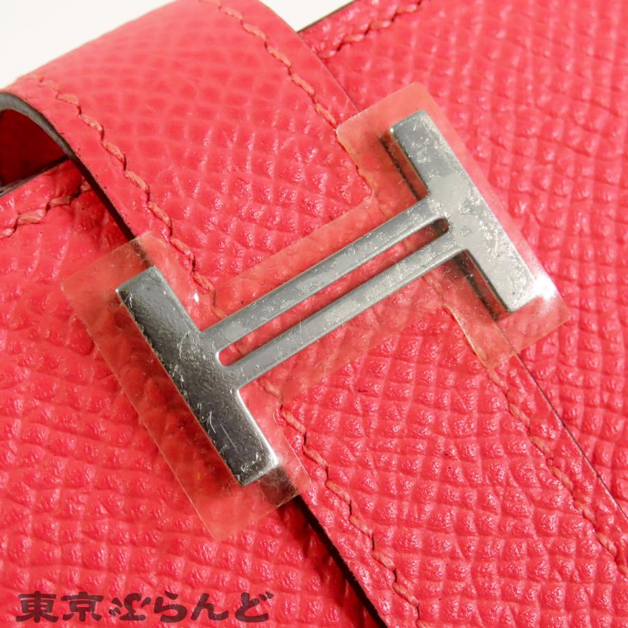 HERMES（エルメス） ベアン スフレ X刻印 ローズアザレ シルバー金具