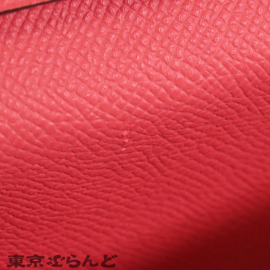 HERMES（エルメス） ベアン スフレ X刻印 ローズアザレ シルバー金具