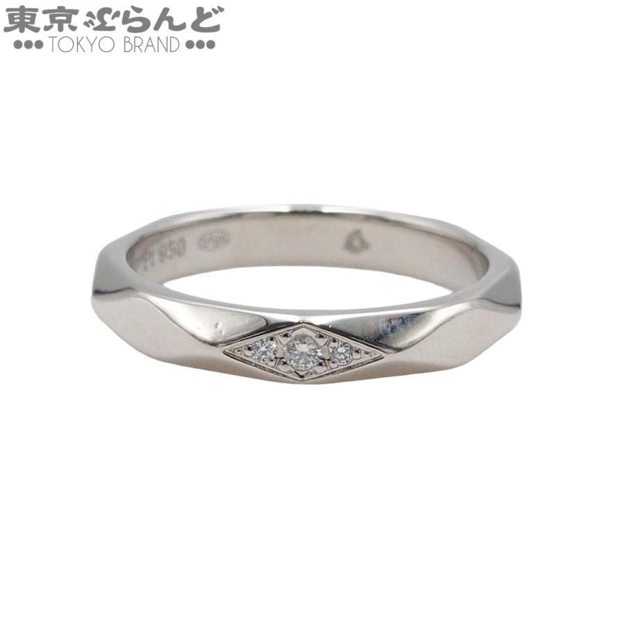 リング未使用pt950#7 BOUCHERON（ブシュロン） ファセット プラチナ Pt950 ダイヤモンド 7号