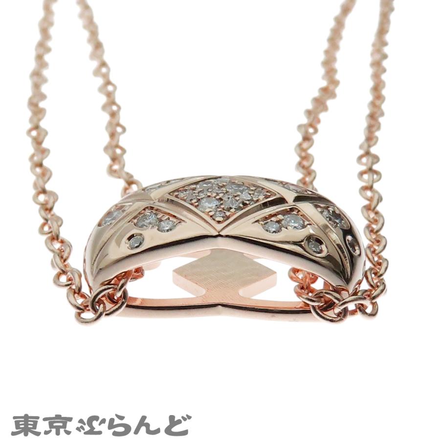CHANEL（シャネル） ココクラッシュネックレス J11359 ピンクゴールド
