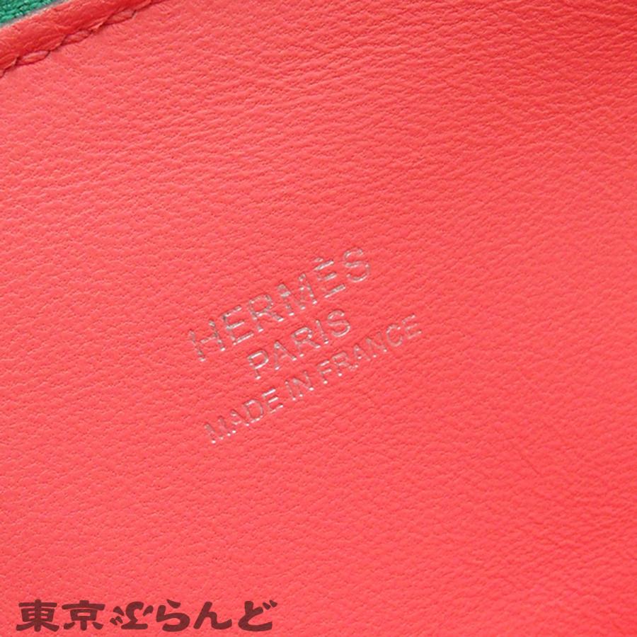 エルメス HERMES ボリード 1923 ミニ ヴェルソ B刻印 ミントxローズリップスティック シルバー金具 エバーカラー 2WAY ショルダーバッグ ハンドバッグ 101844537の画像