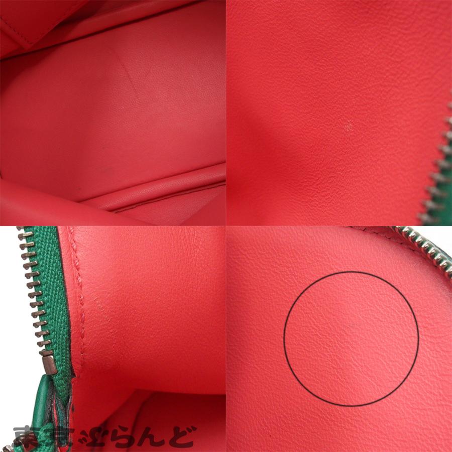 エルメス HERMES ボリード 1923 ミニ ヴェルソ B刻印 ミントxローズリップスティック シルバー金具 エバーカラー 2WAY ショルダーバッグ ハンドバッグ 101844537の画像