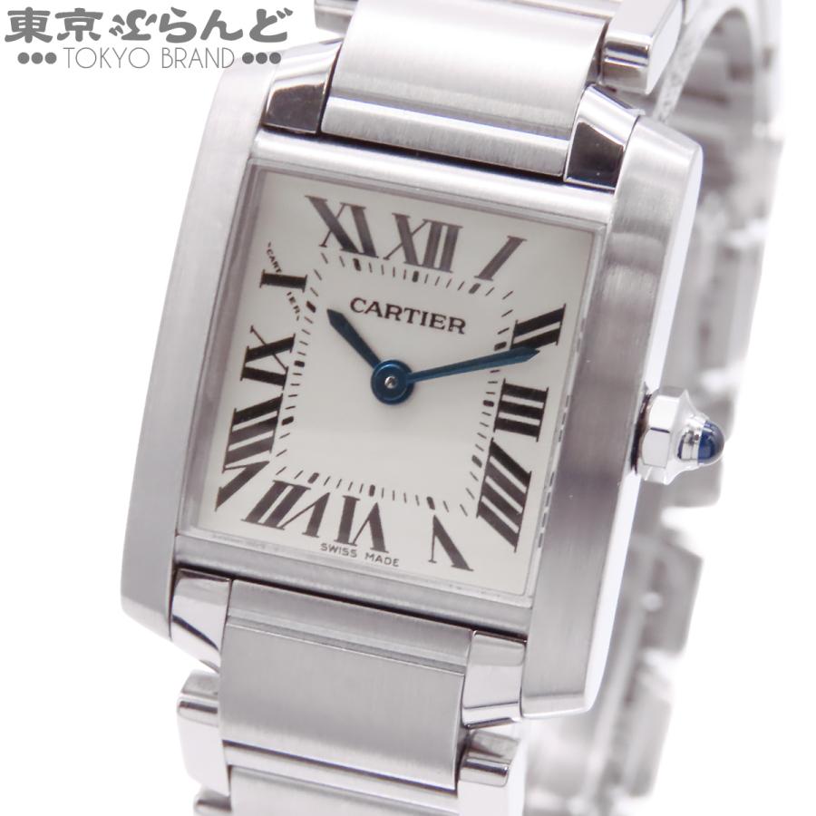 Cartier（カルティエ） タンクフランセーズ SM W51008Q3 アイボリー SS
