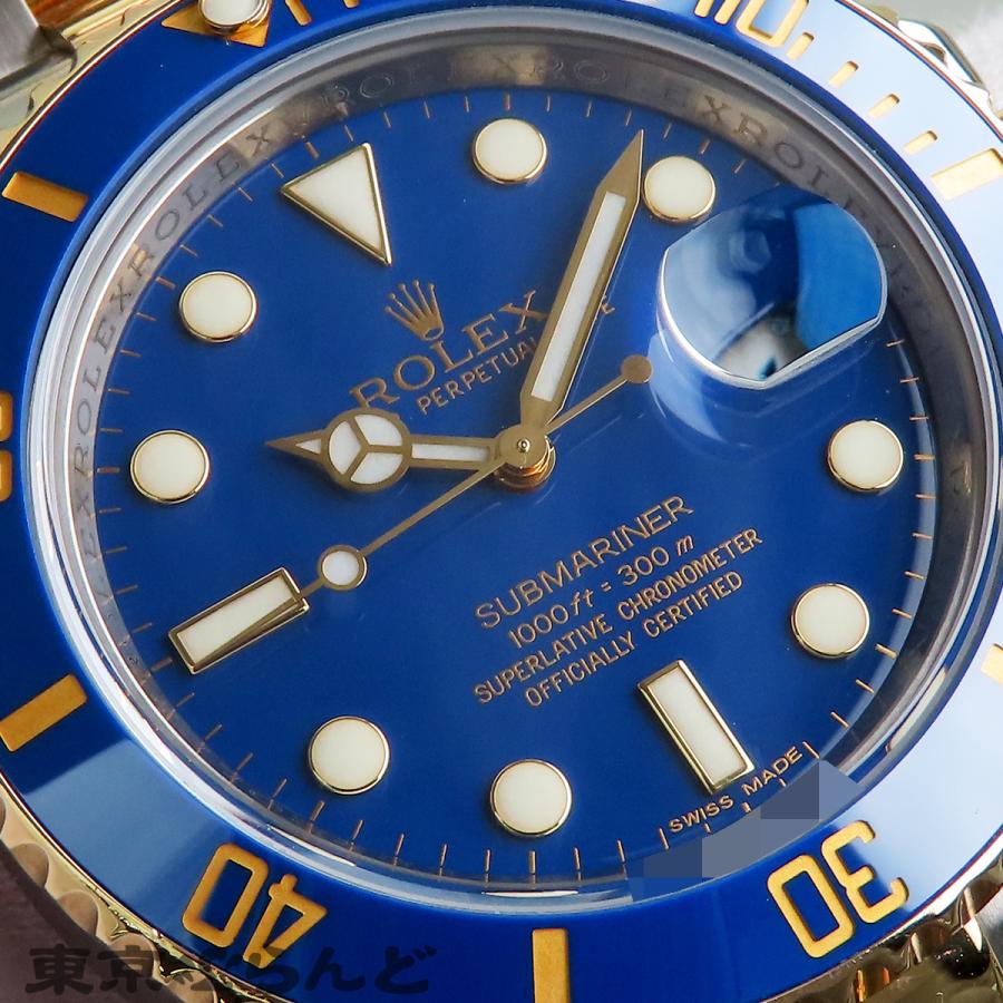 ROLEX（ロレックス） サブマリーナー 116613LB G番 ブルー SS YG