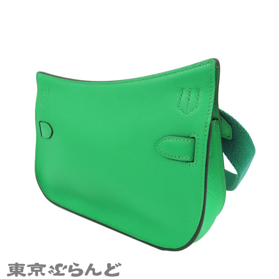 エルメス HERMES ジプシエール ミニ B刻印 ヴェールコミック シルバー金具 エヴァーグレイン ショルダーバッグ レディース 101845900の画像