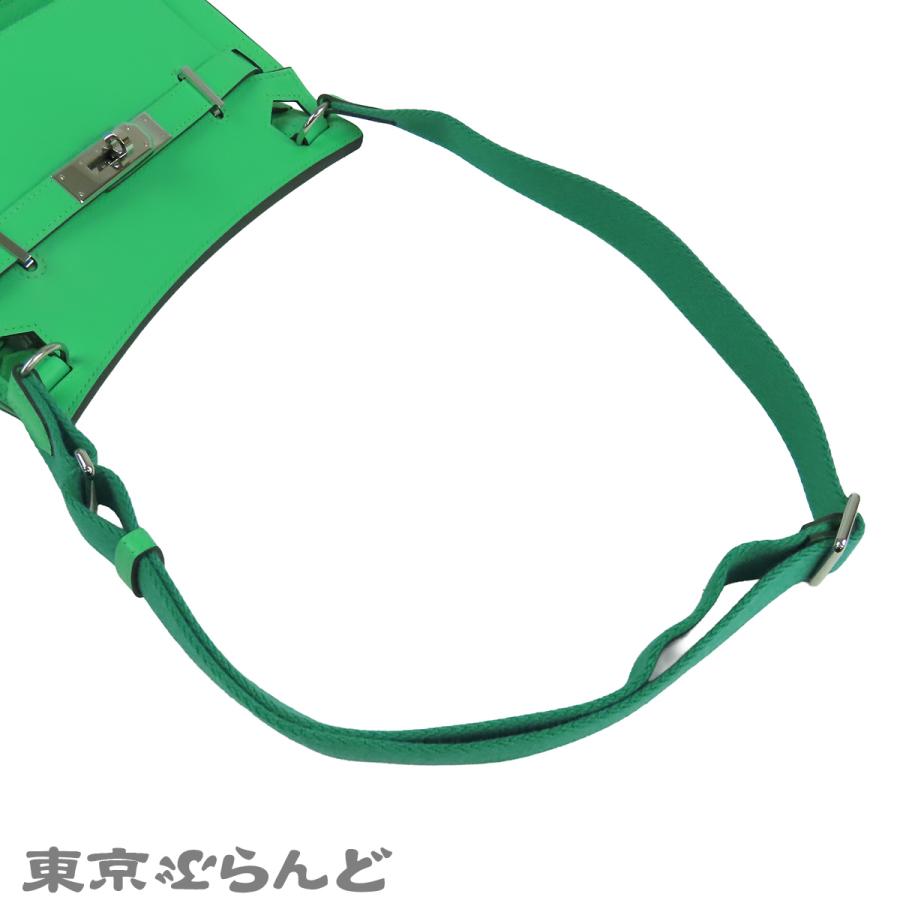 エルメス HERMES ジプシエール ミニ B刻印 ヴェールコミック シルバー金具 エヴァーグレイン ショルダーバッグ レディース 101845900の画像