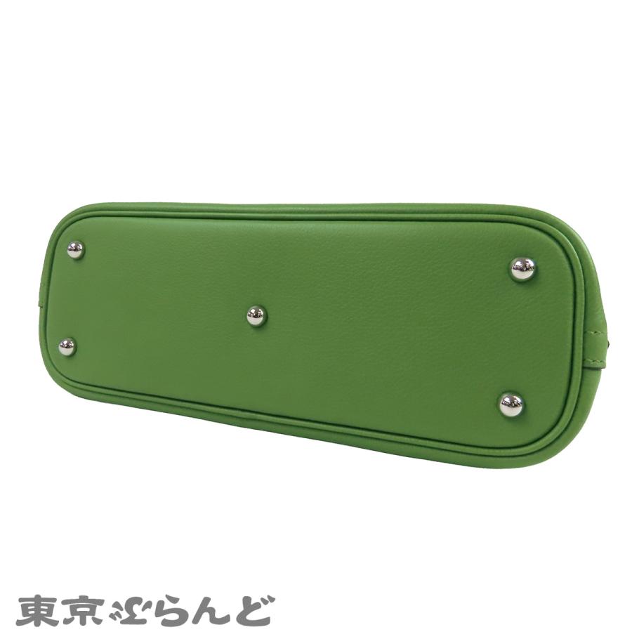 エルメス ボリード 1923 25 B刻印 ヴェールユッカxヴェールクリケット シルバー金具 エバーカラー ヴェルソ 2WAY ハンドバッグ ショルダーバッグ 101845920の画像
