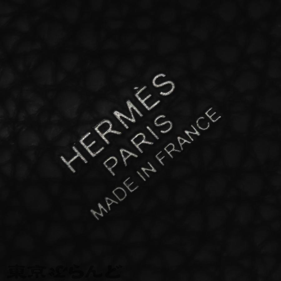 エルメス HERMES ピコタンロック PM H056289CK89 K刻印 ノワール ブラック 黒 シルバー金具 トリヨン ハンドバッグ レディース 展示未使用品 101845922の画像