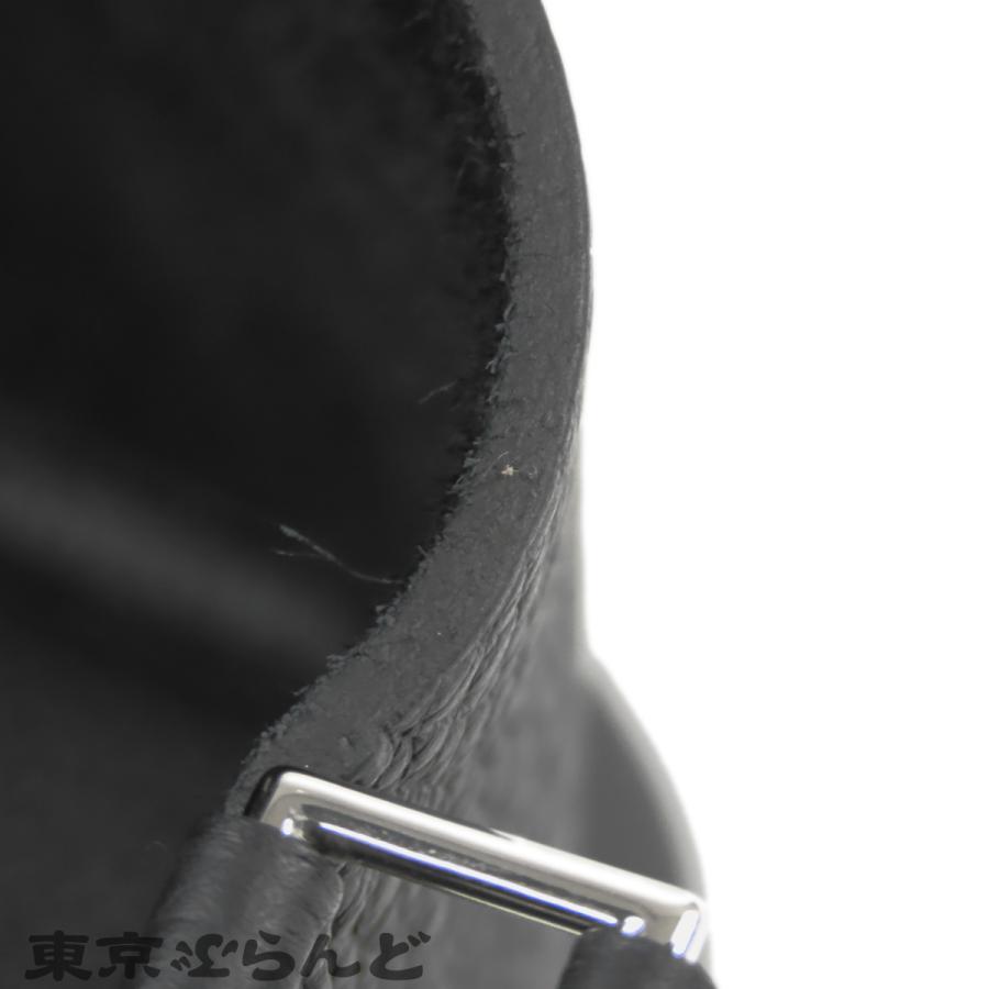エルメス HERMES ピコタンロック PM H056289CK89 K刻印 ノワール ブラック 黒 シルバー金具 トリヨン ハンドバッグ レディース 展示未使用品 101845922の画像