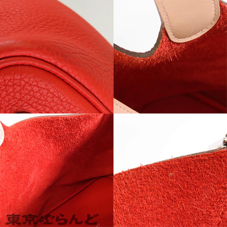 HERMES（エルメス） ピコタンロック タッチ MM X刻印 ルージュトマトx