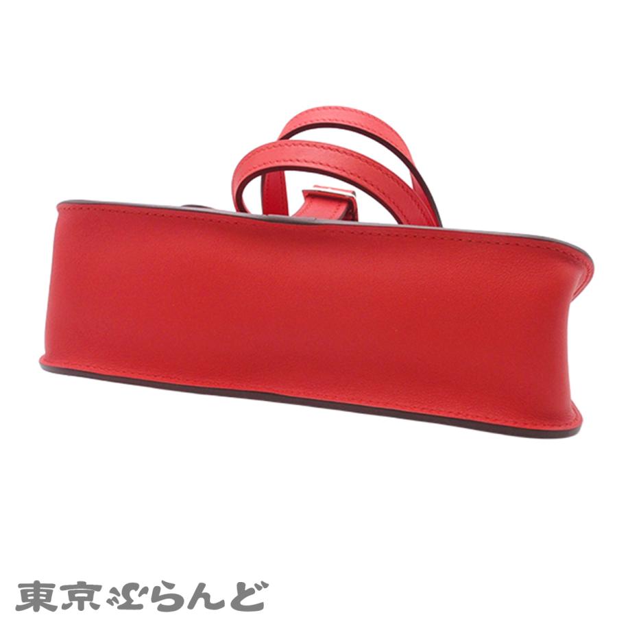 HERMES（エルメス） アルザン ミニ 2WAY ハンドバッグ A刻印 ルージュ