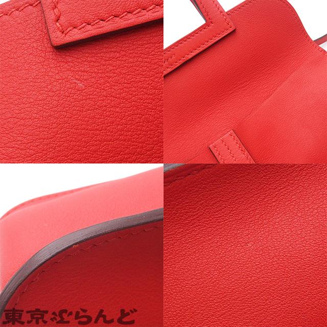 HERMES（エルメス） アルザン ミニ 2WAY ハンドバッグ A刻印 ルージュ