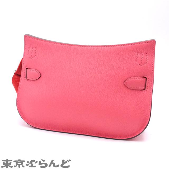 エルメス HERMES ジプシエール ミニ W刻印 ローズアザレxルージュピヴォワンヌ SV金具 エバーカラー 2024年 ショルダーバッグ レディース 展示未使用 101846151の画像