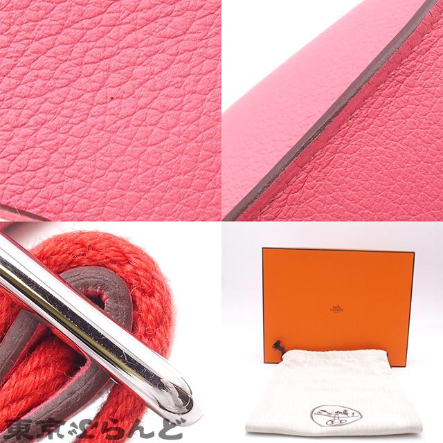 エルメス HERMES ジプシエール ミニ W刻印 ローズアザレxルージュピヴォワンヌ SV金具 エバーカラー 2024年 ショルダーバッグ レディース 展示未使用 101846151の画像