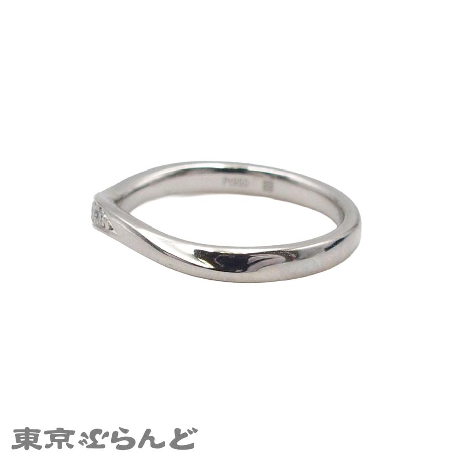 俄 NIWAKA 唐花 プラチナ Pt950 ダイヤモンド 8号相当 リング・指輪